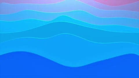 Smooth gradient art in motion loop animated Stock Footage 332350622