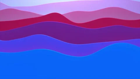 Smooth gradient art in motion loop animated 库存影片 332350629