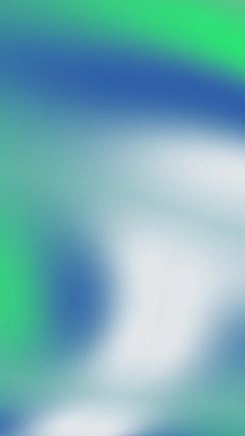 Smooth Gradient Background Animation Green Blue White Abstract Flow Vídeo Stock 327253313