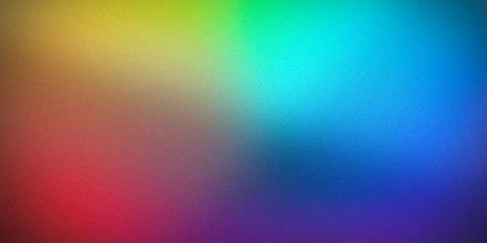 A smooth gradient background blending vibrant shades of blue, green, yellow.. 스톡 일러스트