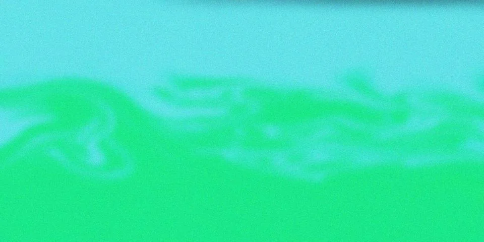 Smooth gradient background with blue and green hues 库存插图