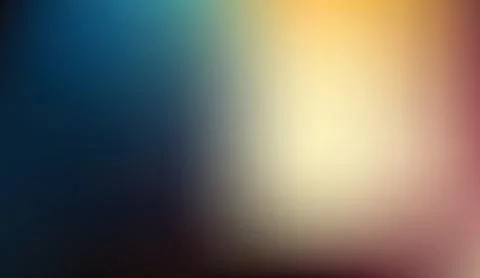 Smooth gradient background with dark blue and warm yellow tones for modern Stockillustratie