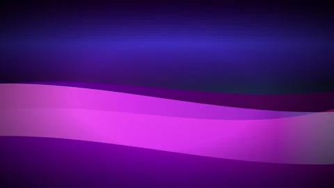 Smooth gradient background with flowing purple and pink ribbon 動画素材 335826363