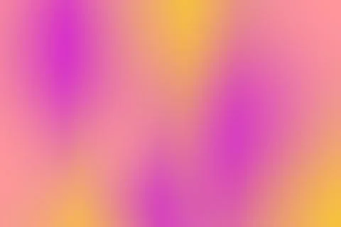 Smooth gradient background with pink and yellow colors Stock Photos