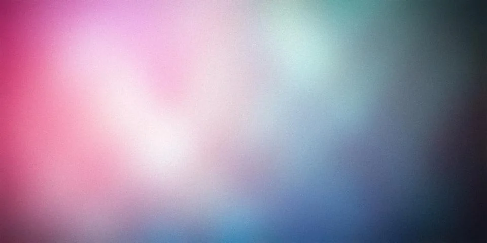 A smooth gradient background with soft pink transitioning to blue and teal .. Illustrazione stock