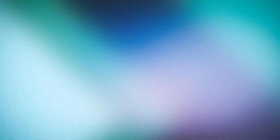 Smooth gradient background transitioning between shades of green, blue, and.. Illustrazione stock