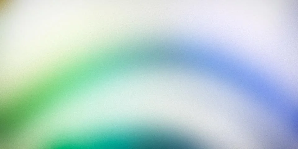 A smooth gradient background transitioning from green to blue, creating a s.. Stock-Illustration