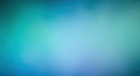 Smooth gradient background with turquoise and light blue tones Stock Illustration