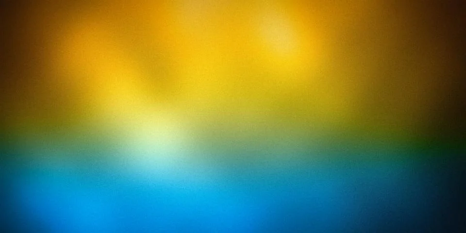 A smooth gradient background with vibrant yellow transitioning to shades of.. Stock-Illustration