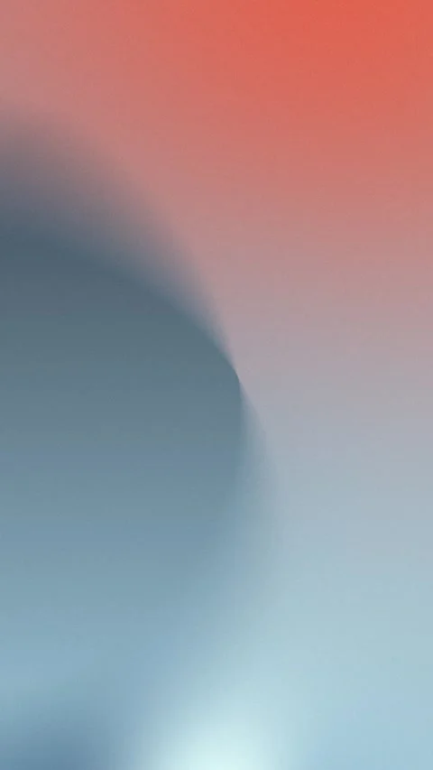 Smooth gradient blend of coral and blue tones, soft abstract seamless loop Vídeos de archivo 309856171