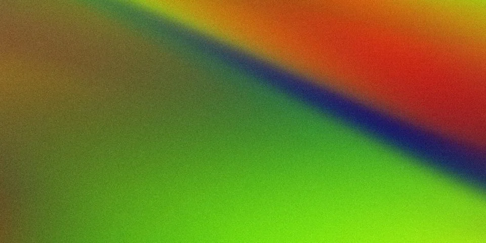 Smooth gradient blend of green and orange colors with dark blue line Stock Illustration