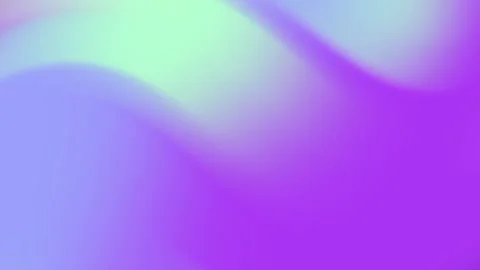 A smooth gradient blend of light blue pale green and vibrant purple colors Stock Footage 294660468