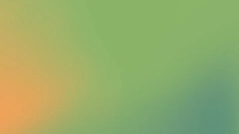 Smooth gradient blend of sage green and soft orange, creating a subtle, seamless Vídeo Stock 309855630