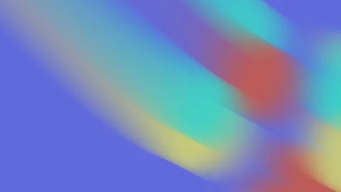 Smooth gradient blend yellow blue cyan orange soft colors abstract design. Stock Footage 335424552
