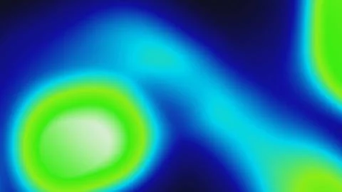 Smooth gradient blends blue, green, and yellow hues Stock Illustration