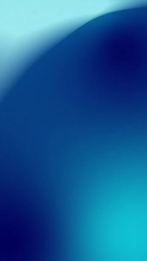 Smooth gradient of blue hues with soft curves; seamless loop background. 4K. Vídeo Stock 309701350