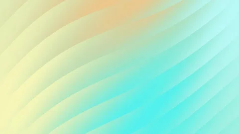 A smooth gradient color field transitions from yellow to blue with wavy lines Stock Footage 294660459
