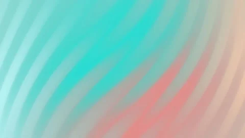 Smooth gradient field from teal to pink to beige with subtle wavy lines Stock Footage 294652808