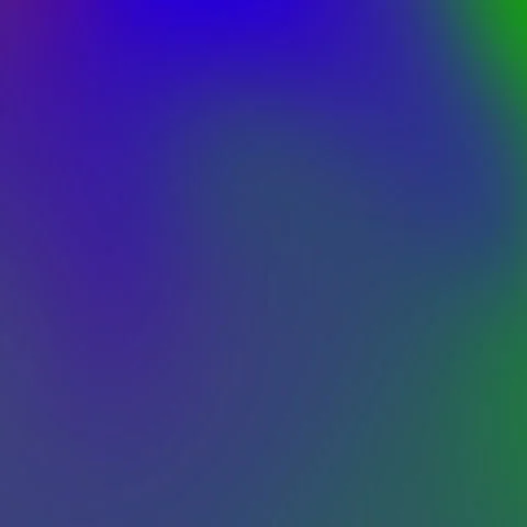 Smooth Gradient Flow – Blue to Green in Square Format Stock Footage 310641797