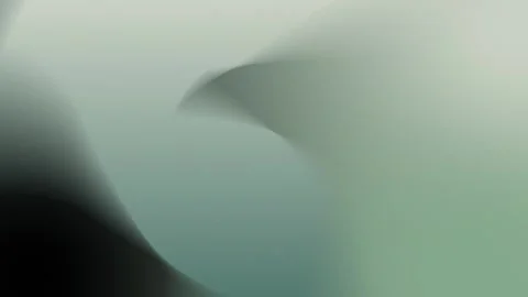 Smooth gradient of green and black shapes creates an abstract, seamless loop Stock Footage 309058918