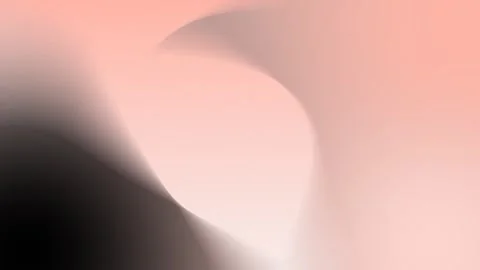Smooth gradient with pink, peach, and black hues forming abstract curves. Stockbeeldmateriaal 309058916