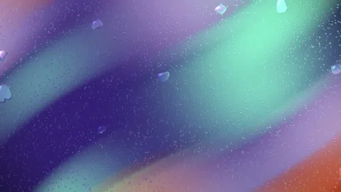 Smooth Gradient Rain Animation Background Video stock 307306870