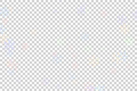 Smooth gradient scattered winter snowflakes background on transparent Stock Illustration