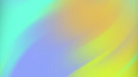 A smooth gradient of teal lavender orange and yellow colors transitions Stock Footage 294661941