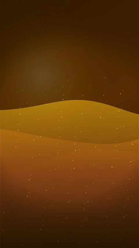 Smooth gradient transition background from dark brown to amber orange Stock Footage 346006220