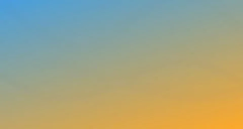 Smooth gradient transition from blue to orange Stock Illustration