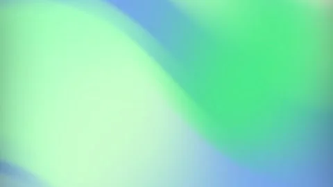A smooth gradient transitions from lime green to vibrant green and light blue Stock Footage 294661806