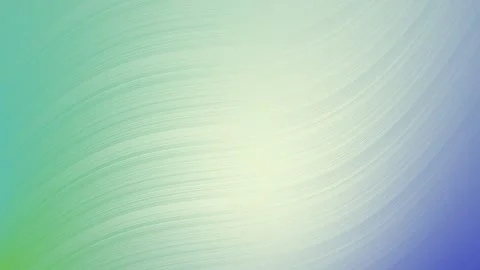 A smooth gradient transitions from teal to yellow to purple with faint linear Stock Footage 294662348