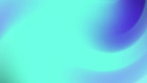 A smooth gradient of turquoise purple and blue colors blends softly Stock Footage 294661993