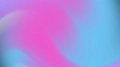 A smooth gradient of vibrant pink and light blue colors blends softly Stock Footage 294661755