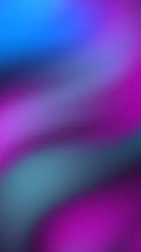 Smooth gradient waves of purple, blue, and pink creating a dreamy abstract ba Stock Photos