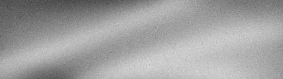 Smooth gray gradient texture background with wide format and grainy abstrac.. Stock Photos