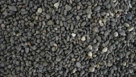 Smooth Gray Pebbles Texture Background Stock Photos