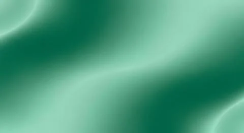 Smooth green gradient abstract background with subtle wavy pattern and soft.. Stock Illustration