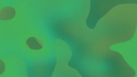 Smooth green gradient background with abstract organic shapes. Stock Footage 334590373