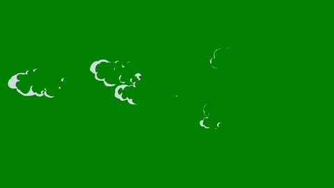 A smooth green screen transition emphasizing curved motion and fluid Stock Footage 301387236