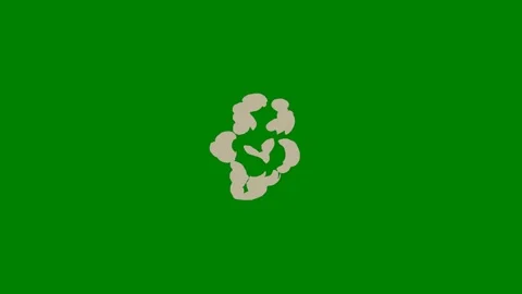 A smooth green screen transition featuring abstract patterns Ideal Видео 301387189