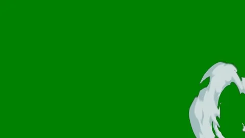 A smooth green screen transition featuring abstract flowing lines ideal Vídeo Stock 301387203