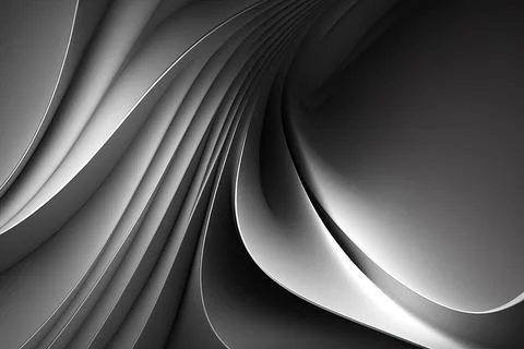 Smooth grey background, Made by AI,Artificial intelligence Stock Illustration