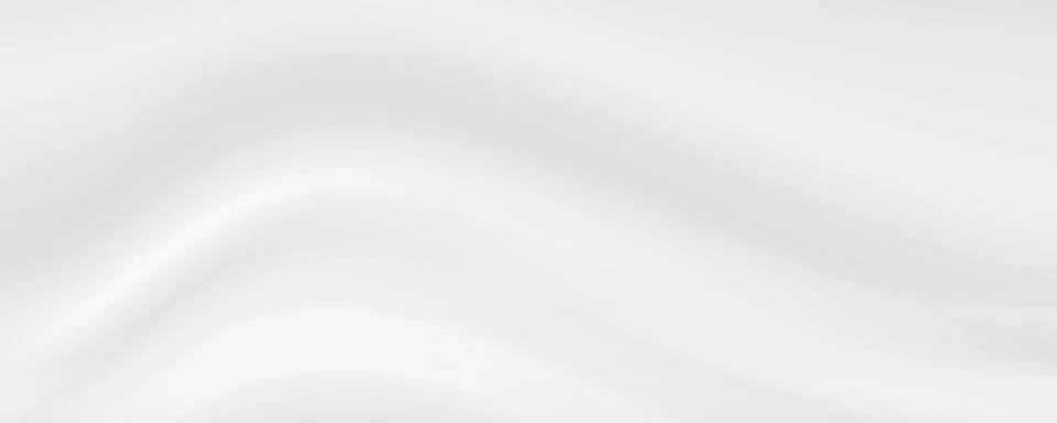 Smooth grey wave background. Subtle silver curve lines texture. Abstract gray Stock Illustration