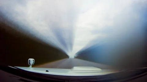 Smooth highway loop 2 Stock Footage 10803743