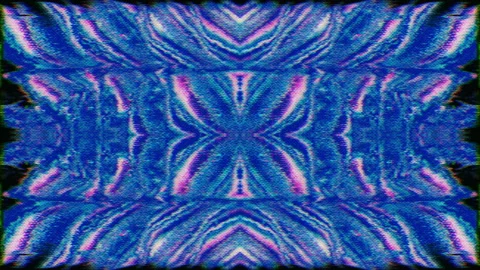 Smooth holographic transformations. Data mosh imitation, psychedelic line art. Stock Footage 147958614