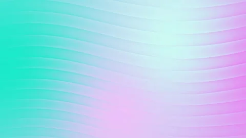 A smooth horizontal color gradient transitions from teal to purple Stock Footage 294660756