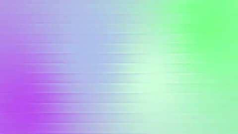A smooth horizontal gradient transitions from purple to blue to lime green Stock Footage 294661932