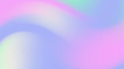 A smooth iridescent gradient displays soft transitions of light pink lavender Stock Footage 294660260