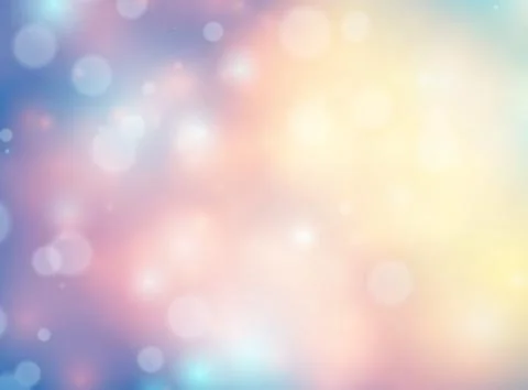 Smooth light and bokeh background for flyers, web, cards, etc. Stock Illustration